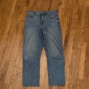 Madewell Curvy 90s Straight. Enmore Wash.